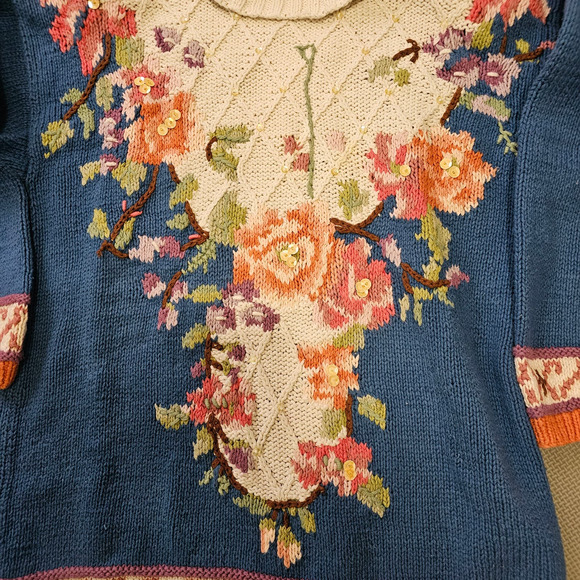 Melbourne Country Hand Knitted Women's Sweater‎ Size Small - Picture 2 of 4